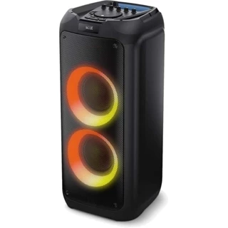 Caixa de Som Philips Party Speaker 1300W Estéreo TWS LED Função Karaokê Bluetooth Rádio FM Cartão SD em Oferta na Shopee