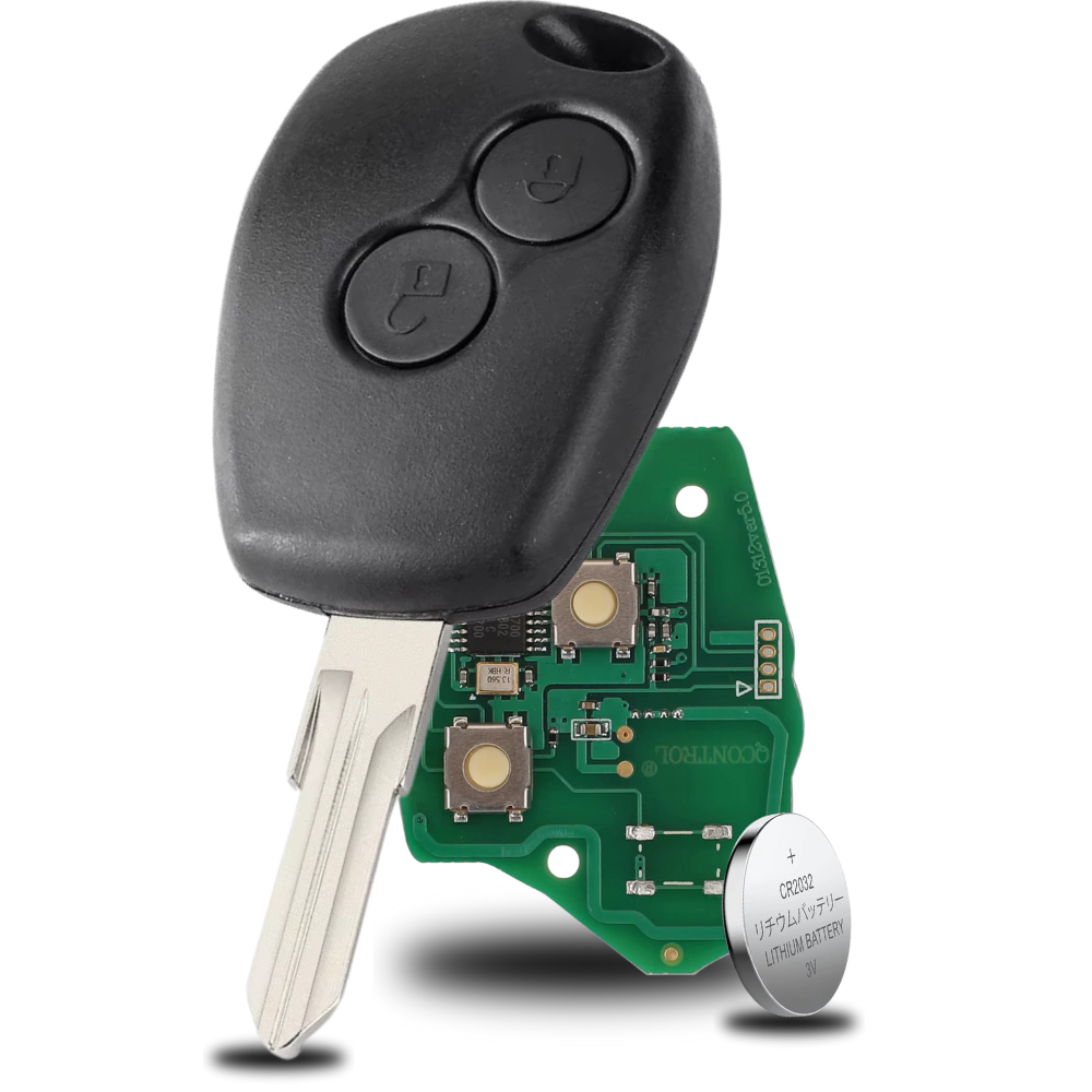 Chave Completa Renault Sandero Logan Duster 2008-2014 ID46 433MHz