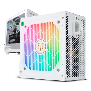 Fonte 80 Plus Pc Gamer 750w Atx Bronze Pfc Led Rgb