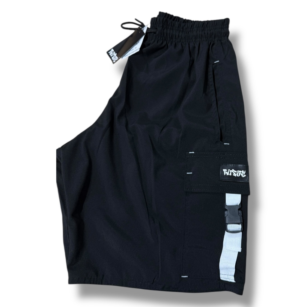 パンツ CARGO LETTERING BERMUDA PANTS Bermuda Cargo Shorts Masculino Streetwear sk8 Logo Refletivo