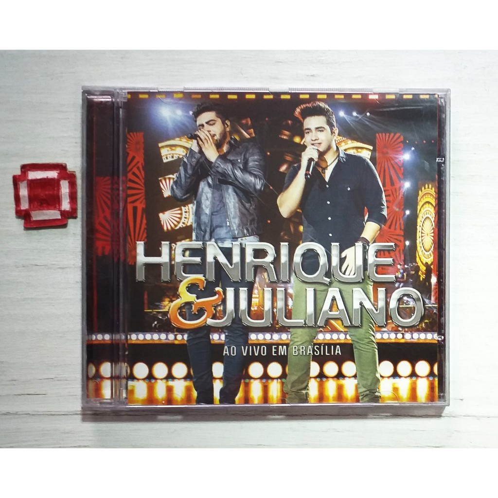 Cd Henrique e Juliano - Ao Vivo em Brasília | Shopee Brasil