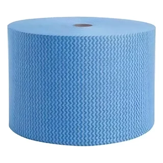 600 Panos Multiuso Perfex 20x40cm Brbecom Rolo Limpeza Azul Azul
