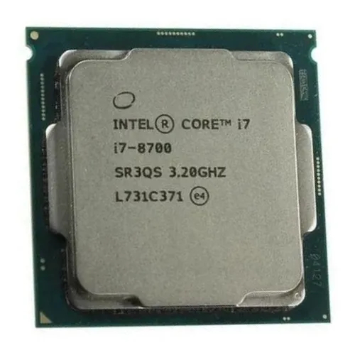 Processador Intel Core i7 8700 8ª Geração 3.50GHz 6 Núcleos 12