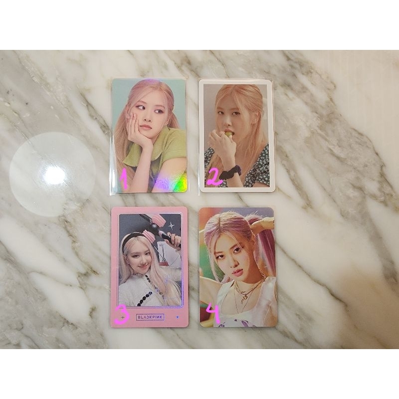 Rose Photocard Blackpink | Shopee Brasil