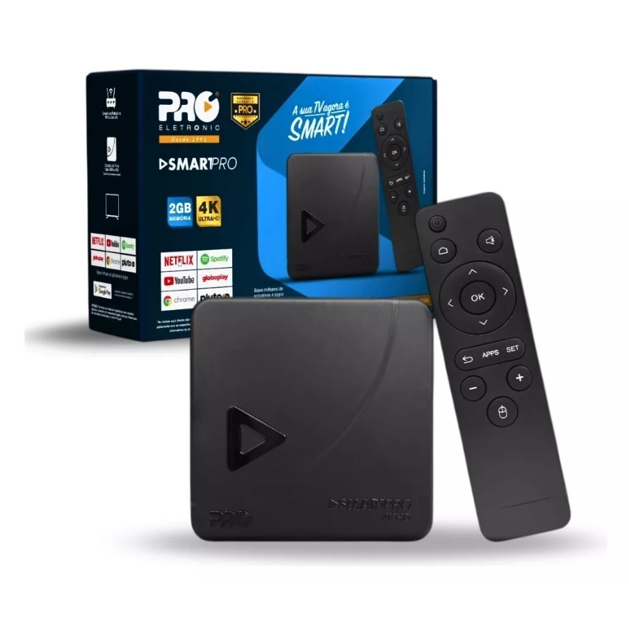 TV Box Smart Pro 4KHD PROSB-3000/16Gb ProEletronic