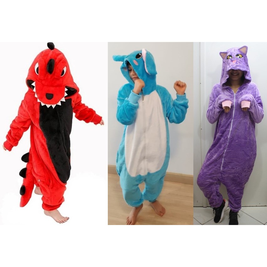 Pijama Adulto - macacão personagens (Kigurumi) de plush | Shopee