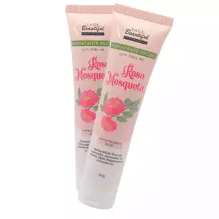 Hidratante Facial Com Óleo De Rosa Mosqueta 50g Face Beautiful