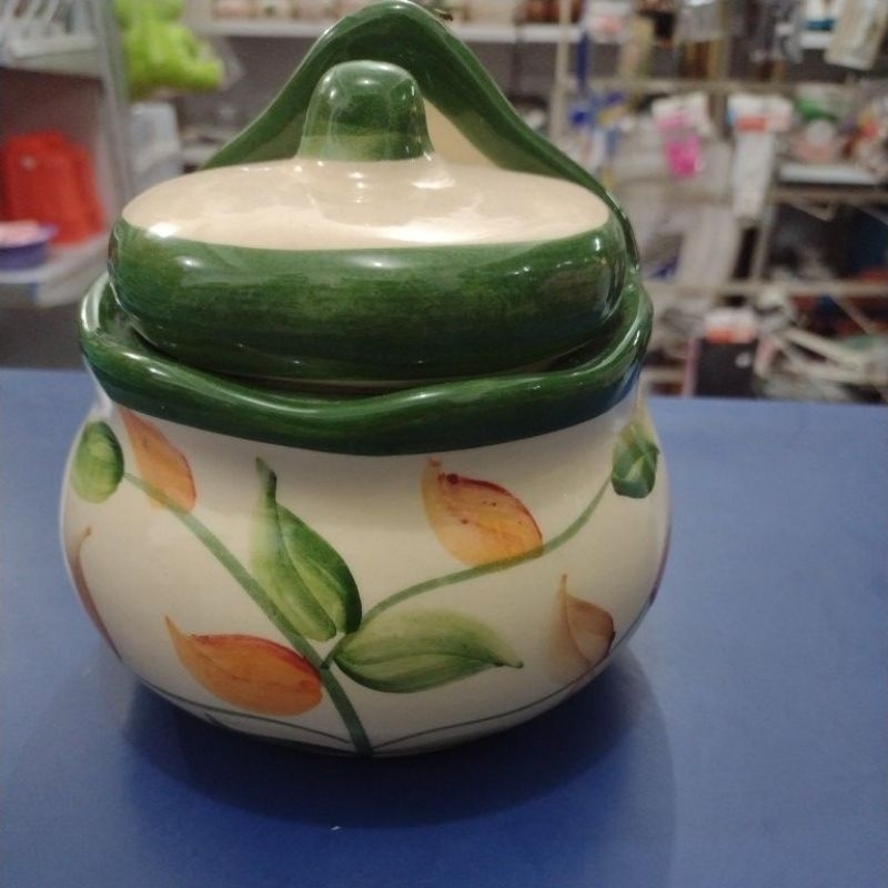 saleiro de mesa parede cozinha de cerâmica