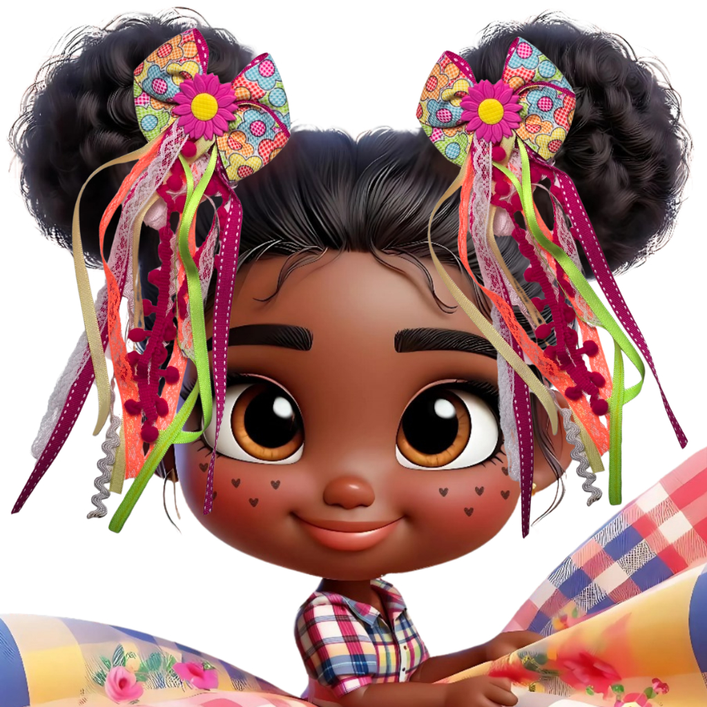 Parzinho Laço Festa Junina modelo margarida enfeite de cabelo | Shopee ...