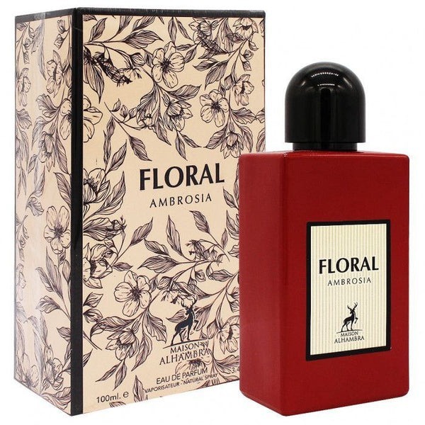 Perfume Floral Ambrosia edp 100ml Maison Alhambra | Shopee Brasil