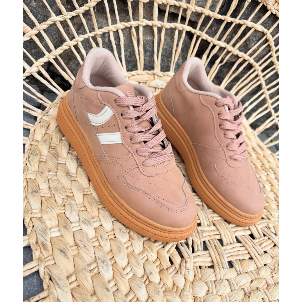 Tênis Feminino MOLECA Nobuck Tunisia 5816.101 | Shopee Brasil