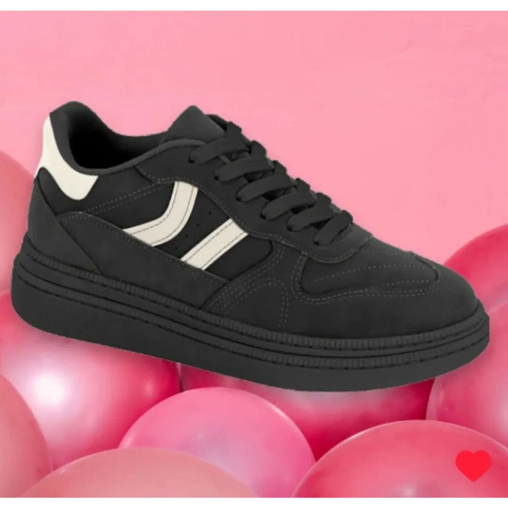 Tênis Feminino MOLECA Nobuck Tunisia 5816.101 | Shopee Brasil