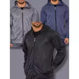 BLUSA DE FRIO MASCULINA CHIMPA FORRADA POR DENTRO REFORÇADO COM BOLSO ZIPER E CORDÃO
