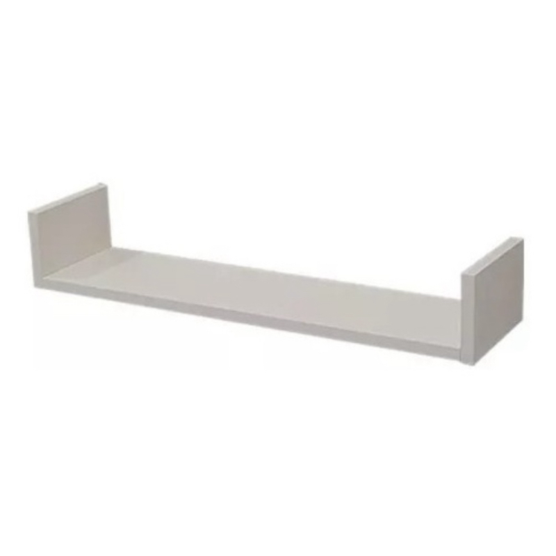 Prateleira em U 90x20 Branco fosco 100%MDF