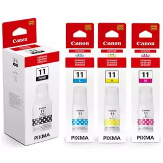 Kit 4 Tinta Original Canon G3160 G3170 G2160 Gi-11 Gi11