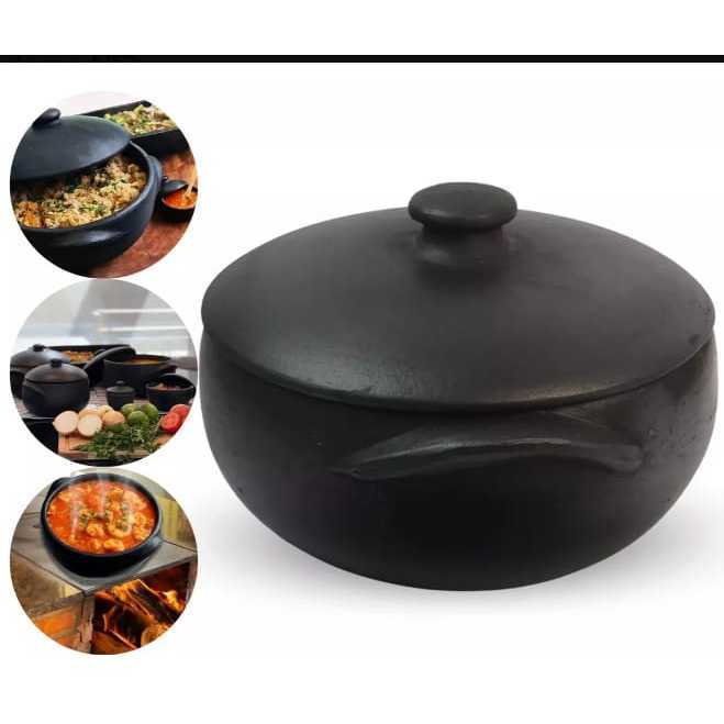 Panela de Barro Capixaba Para Moqueca 3.5 Litros | Shopee Brasil