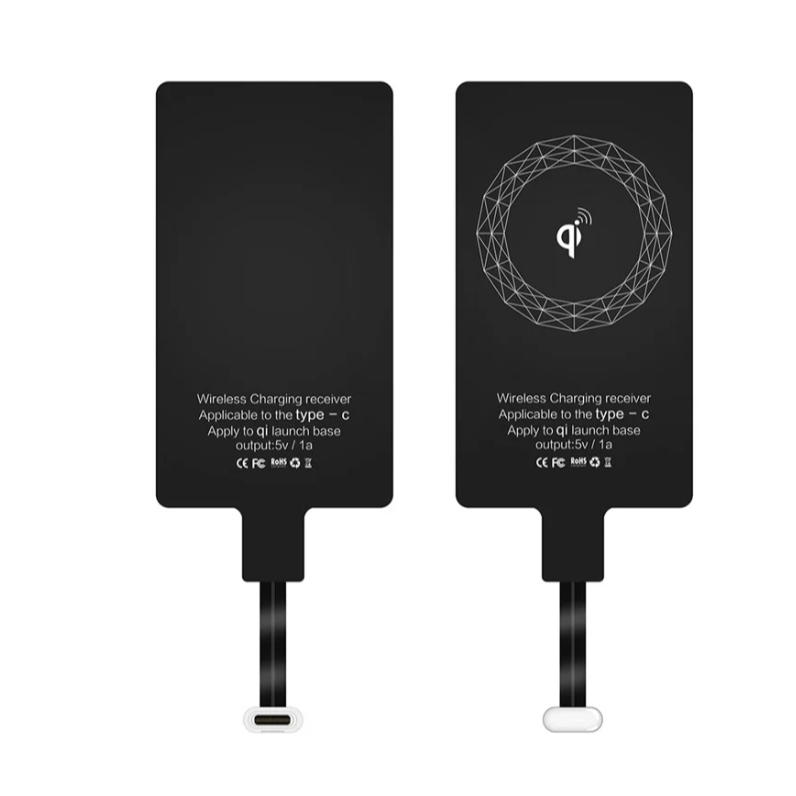 adptador carregador sem fio para celular tipo c