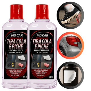Tira Grude MD Car 105ml  Removedor Automotivo e Doméstico de Limpa Cola, Adesivo, Piche e Manchas