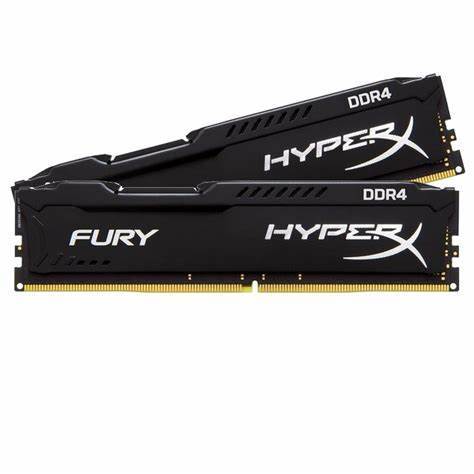 MEMÓRIA RAM DDR4 8G HYPERX FURY 2666MHZ