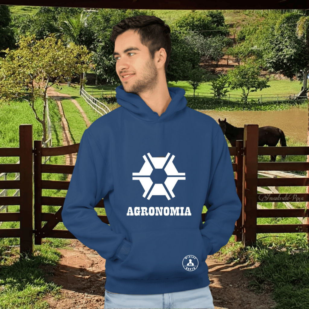 Blusa De Frio Agronomia Agro É Tudo Masculino Feminino Flanelado - Main Image