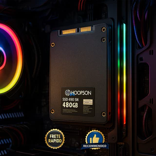 SSD 480GB SATA 2.5 Alta Velocidade p/ PC e Notebook Gamer | Desempenho Rápido e Confiável