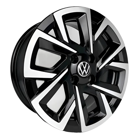 Kit 4 Rodas Aro 15 4x100 Vw Saveiro Extreme Cross Gol Santana Voyage Polo Scorro S283