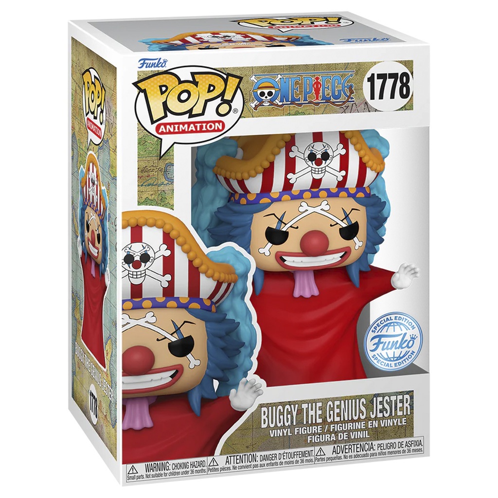 Funko Pop One Piece - Buggy The Genius Jester 1778 | Meses sin interés