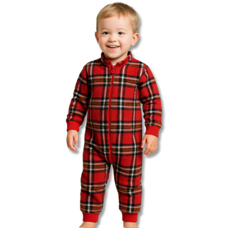 Pijama Bebê Macacão Infantil Soft Manga Longa Estampado Enxoval Inverno Quentinho com ziper em Oferta na Shopee