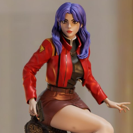 Action Figure Misato Katsuragi – Neon Genesis Evangelion | Shopee