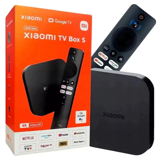 Xiaomi Mi Tv Box S 2ª Geração 4k 8gb Lacrado Original Envio Imediato
