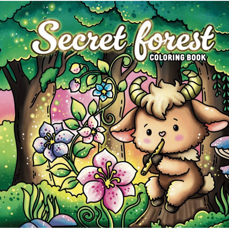 Secret Forest Desenhos Para Colorir