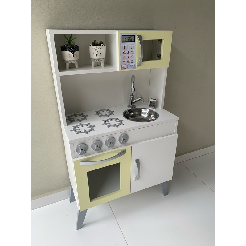 cozinha infantil 1 metro de altura 50cm de largura 30 profundidade ...
