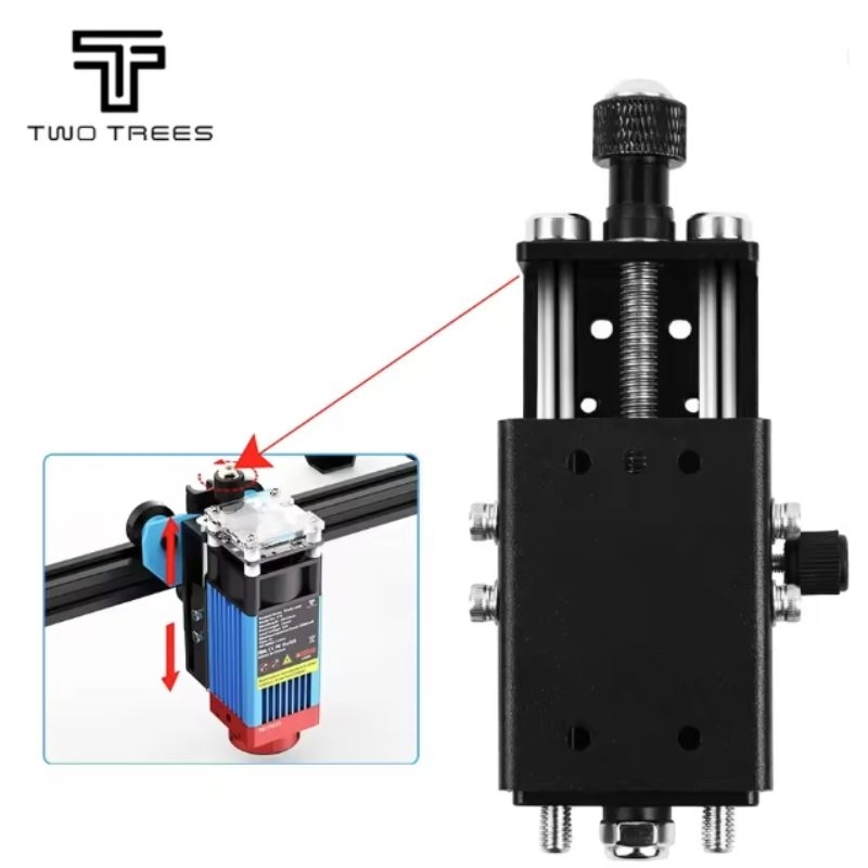 Ajustador Altura Módulo/Cabeçote Laser Gravadora Eixo Z TwoTrees