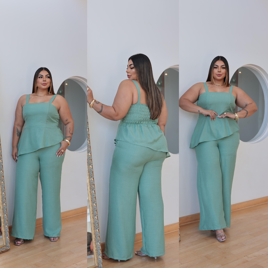 Conjunto de Casamento Plus Size em Oferta Shopee 2025