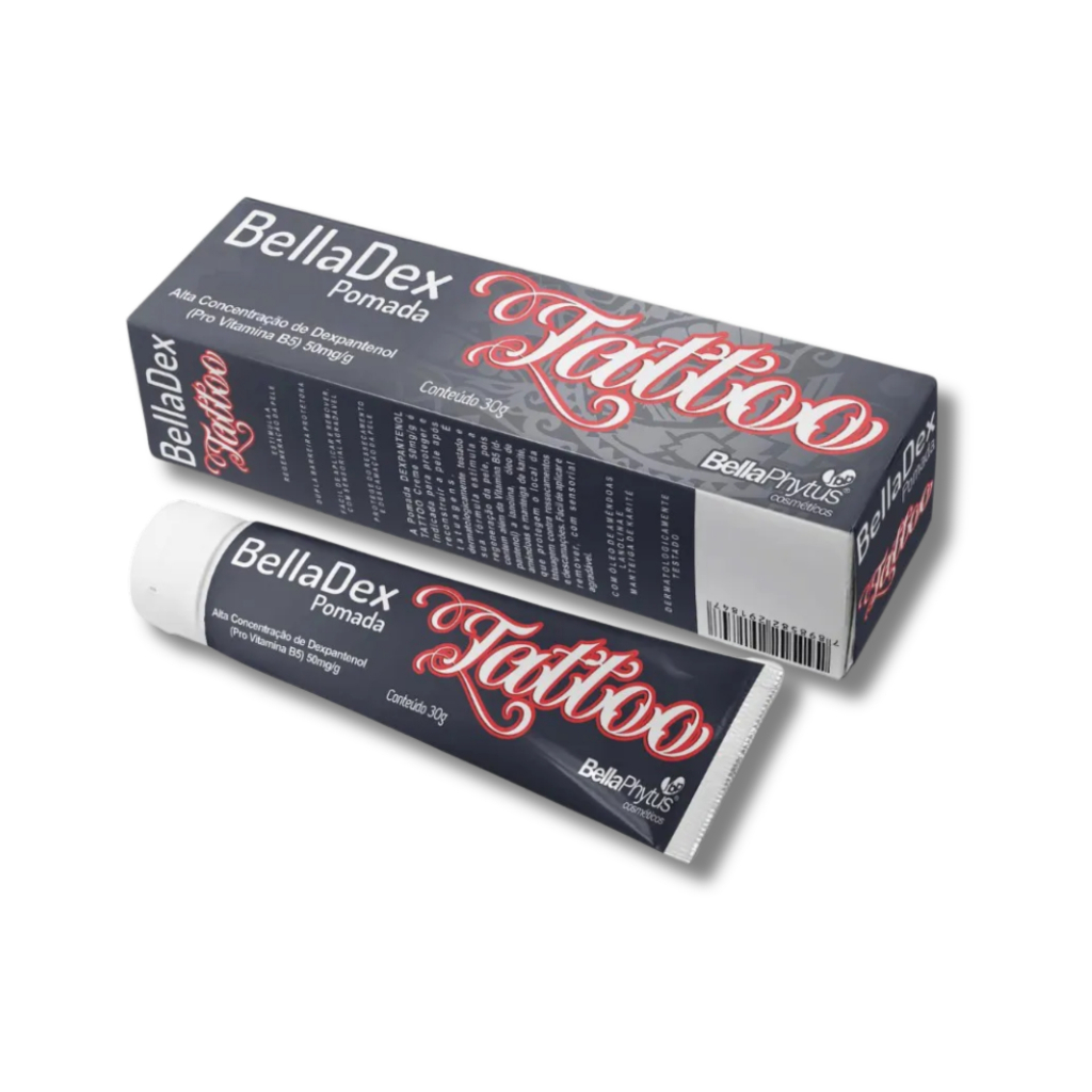 Pomada Para Tatuagem Hidratante e Cicatrizante Belladex Tattoo 30g ...