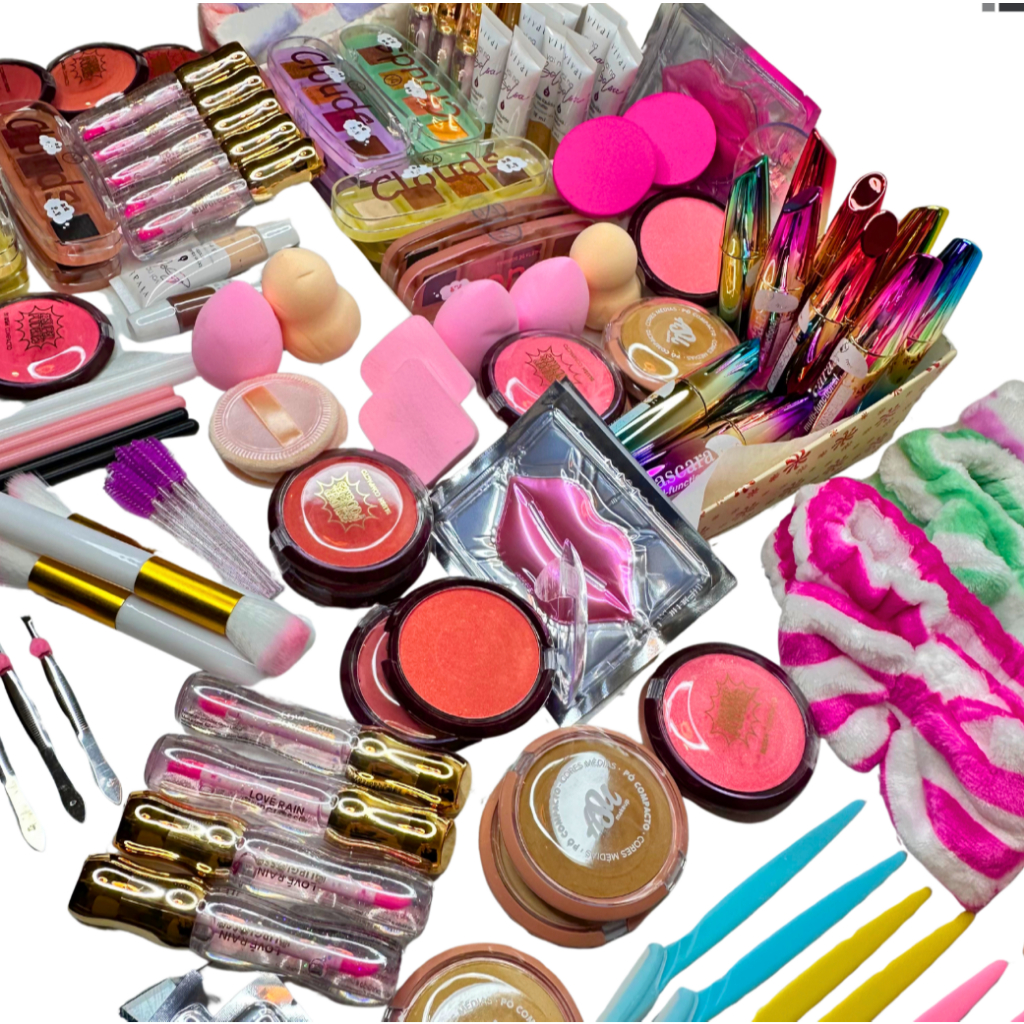 まいページ コスメセット MEIKÊ | kit Maquiagem Completo 20 Itens - Base, Blush, Gloss