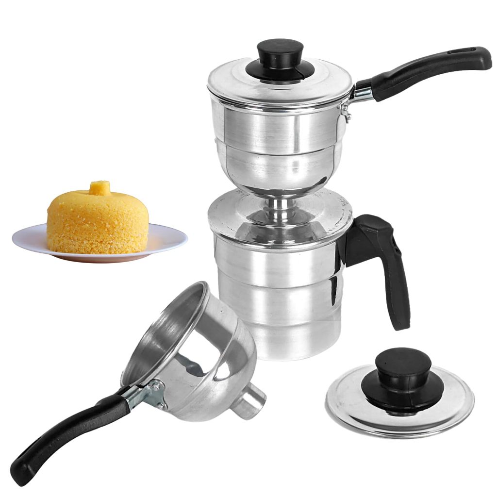 Duo Cuscuzeira Nordestina 3pcs: A Cuscuzeira Certa para Cada Momento ...