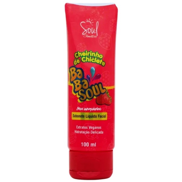 Sabonete Facial Baba Soul Moranguinho | Shopee Brasil