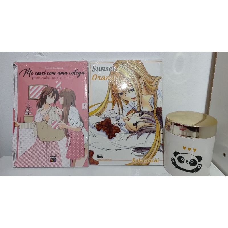 Mangás Yuri, GL, Girls Love | Shopee Brasil