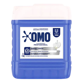 Lava Roupas Liquido Omo White 7L em Oferta na Shopee