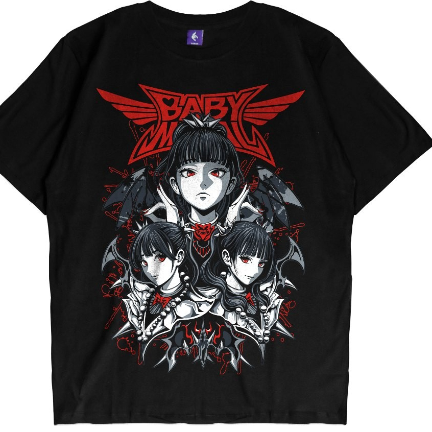 Camiseta Kizaru Série Música BABY METAL