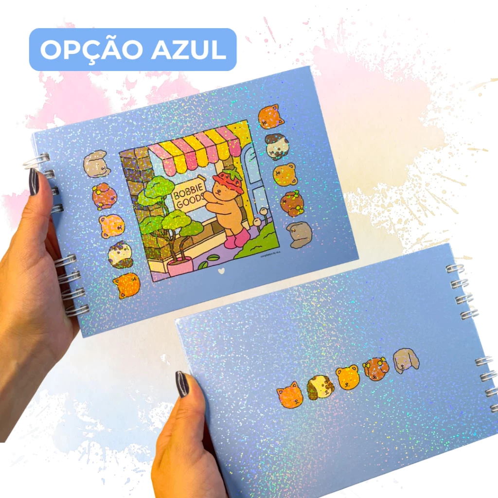 Livro de Colorir Bob Good 55 Folhas Capa Dura 180G Caderno de Desenho ...