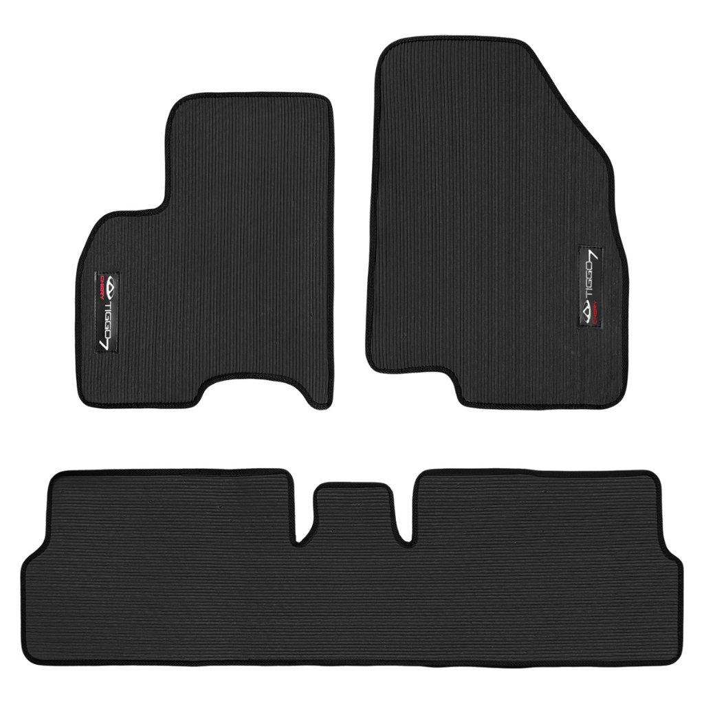 Tapetes Para Tiggo 7 Sport Traseiro Inteiriço 2024 2025 2026 Borracha Eco