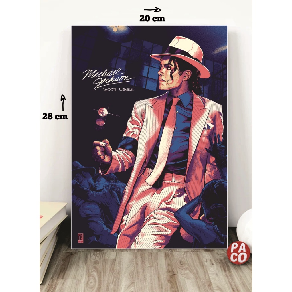 Decoração Michael Jackson, The King fo Pop (quadros decorativos