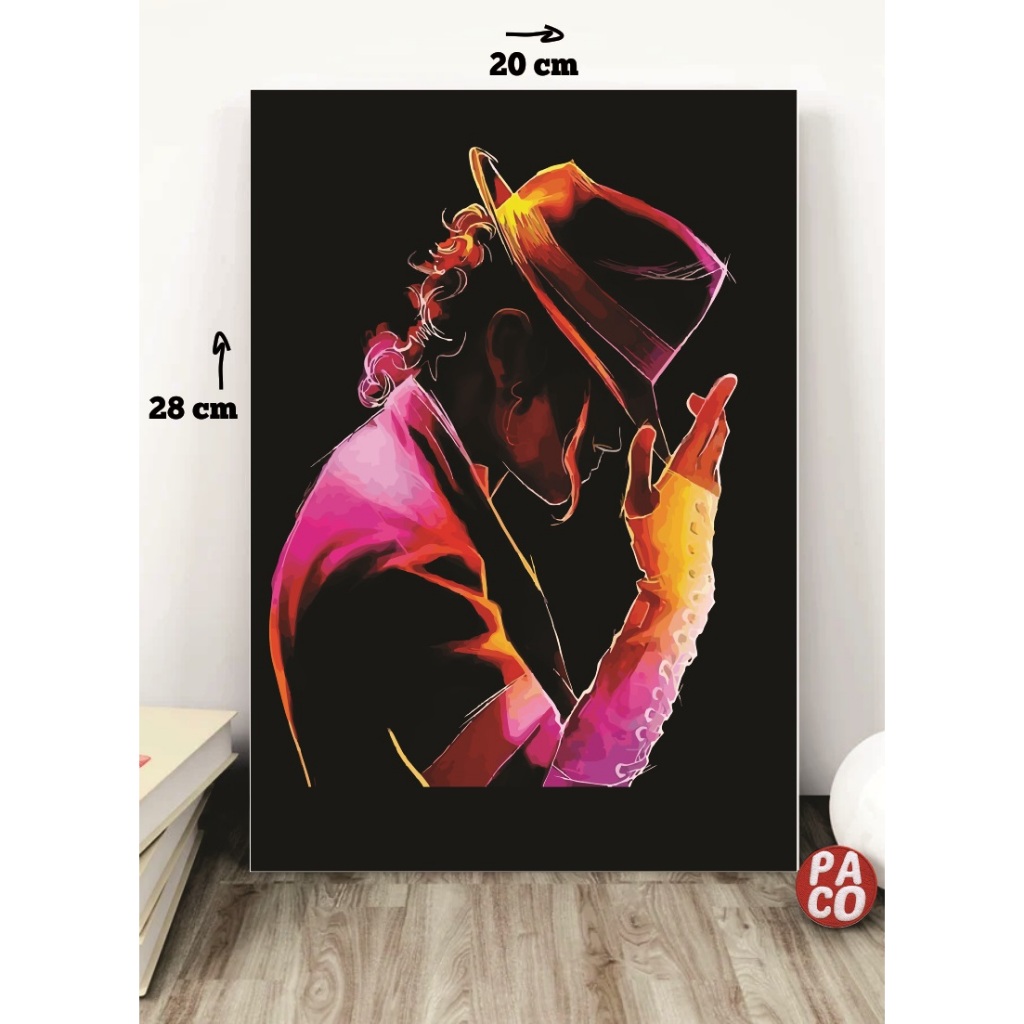 Decoração Michael Jackson, The King fo Pop (quadros decorativos