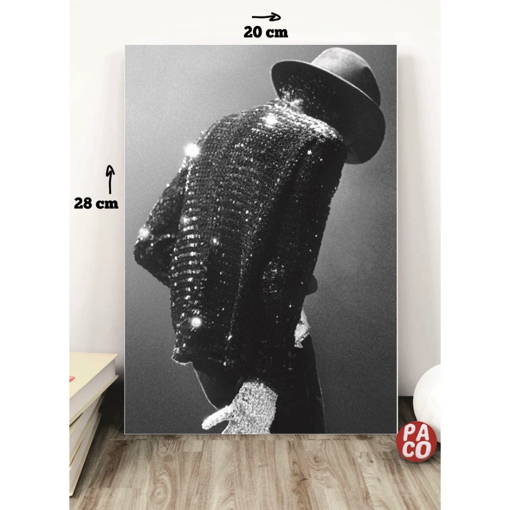 Decoração Michael Jackson, The King fo Pop (quadros decorativos
