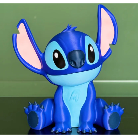 Stitch 16 cm em Impressão 3D – Decoração Criativa | Lilo & Stitch | Presente Geek e Nerd