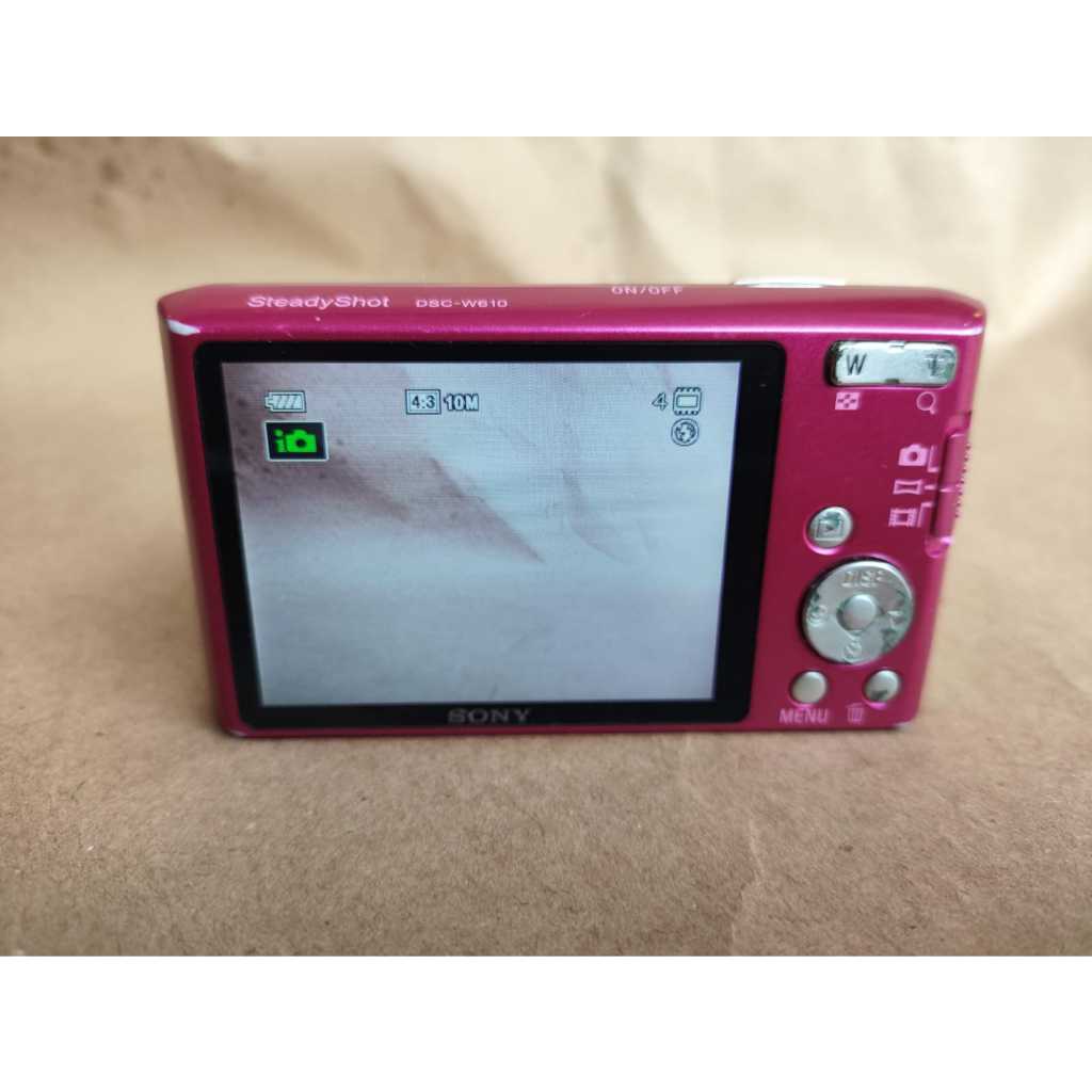 Câmera digital Sony Cyber-shot Dsc-w610 14.1mp 4X - Rosa | Shopee