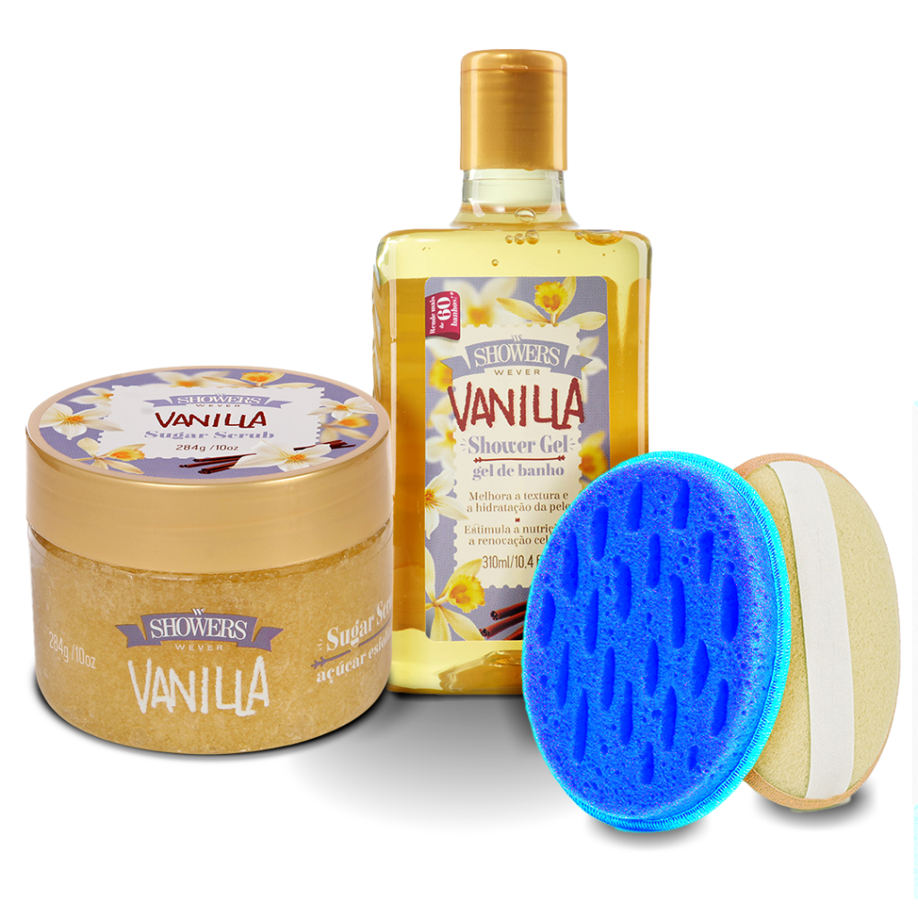Kit banho Wever: esfoliante de açúcar e gel de banho — foto 2