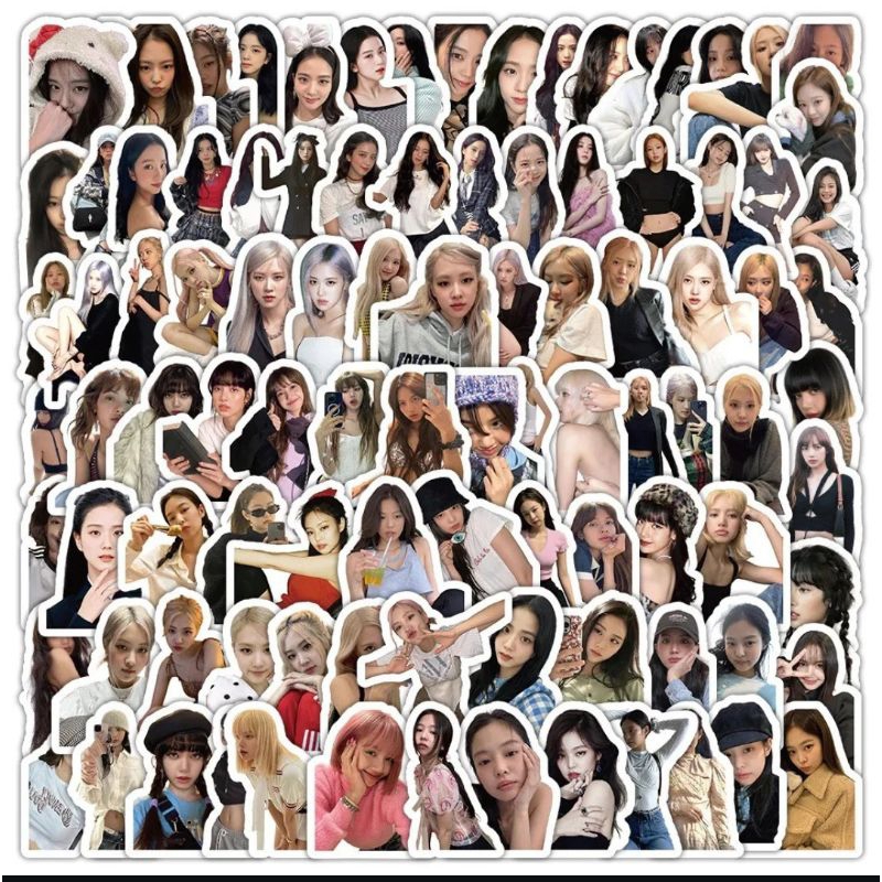 Adesivos Figurinhas KPOP Blackpink autocolante | Shopee Brasil